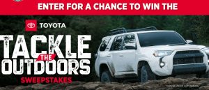 Bassmaster Toyota Tackle Outdoors Sweepstakes