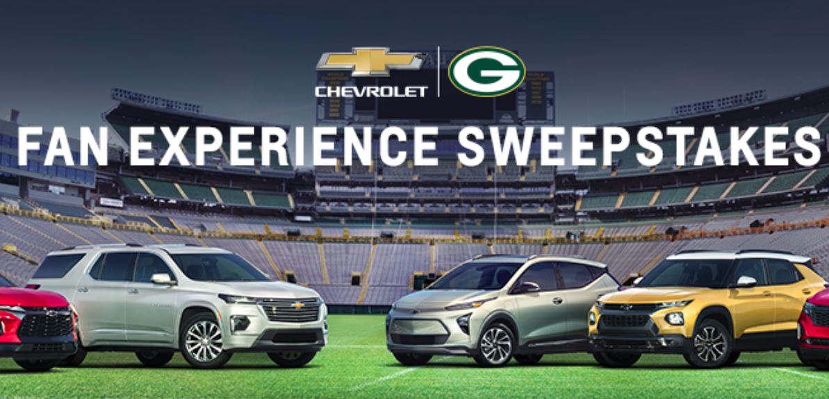 Chevy Packers Fan Experience Sweepstakes