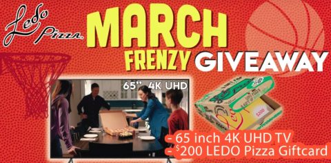 Ledo Pizza’s March Frenzy Giveaway