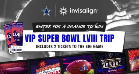 Invisalign Super Bowl Sweepstakes